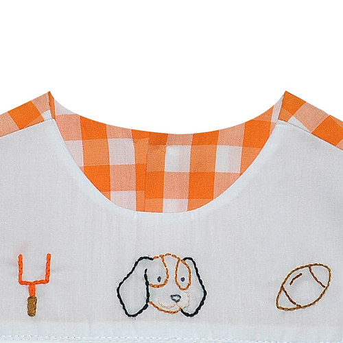 Hound Dog  Orange/White Boy Bubble