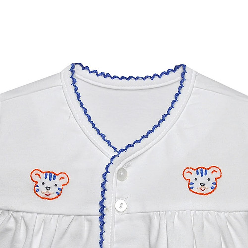 Navy/Orange Unisex Diaper Set