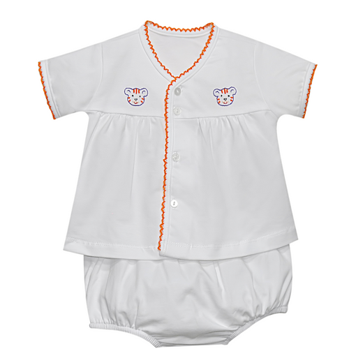 Orange/Purple Unisex Diaper Set