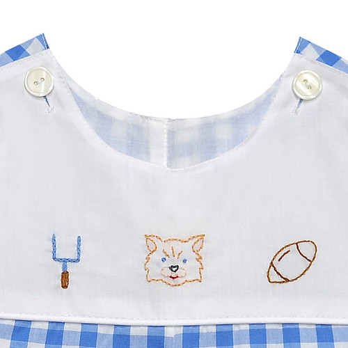 Wildcats Blue/White Shortall
