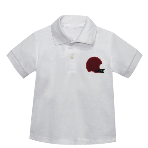 Gamecock Black/Garnet Helmet Polo