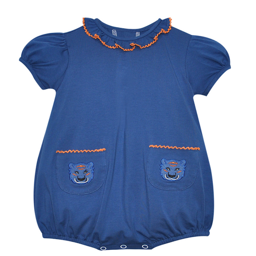 Tiger Navy/Orange Girl Bubble