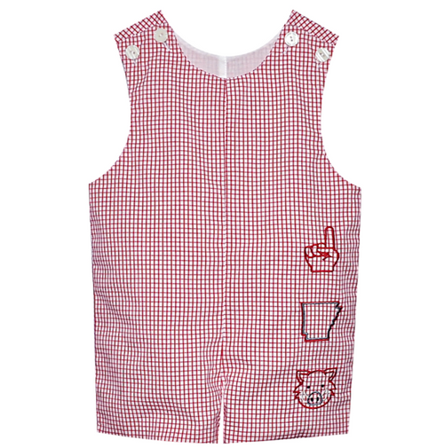 Razorback Red 4 Logos Shortall