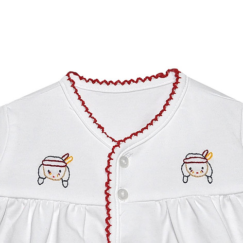 Garnet/Gold Unisex Diaper Set