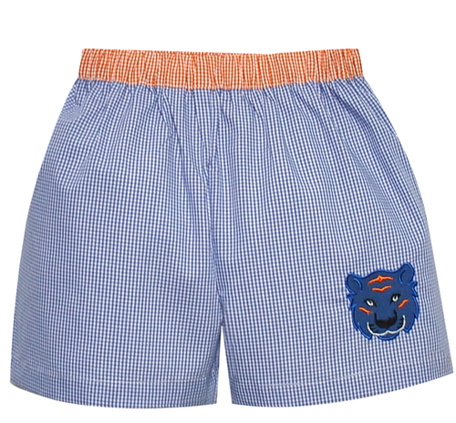 Navy/Orange Short