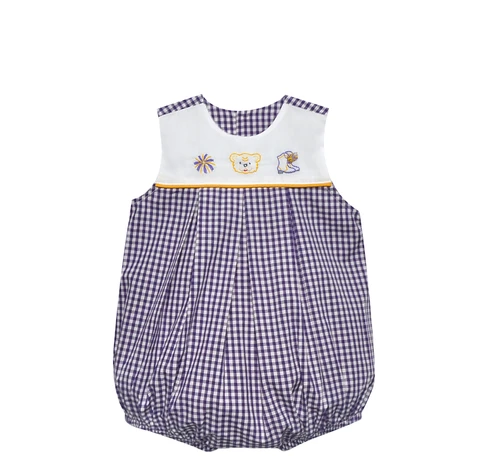 Tiger Purple/Gold Girl Bubble