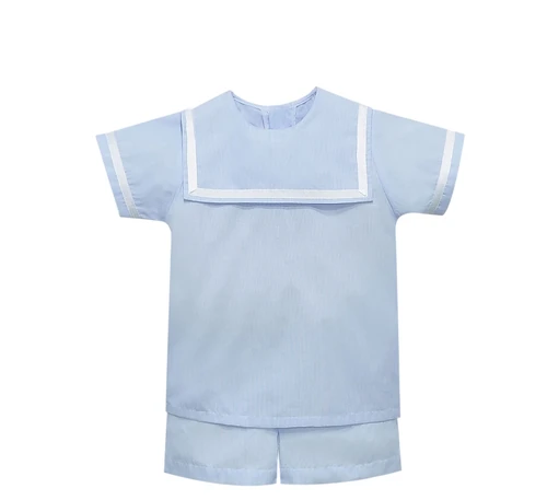 Madison Short Set-Sailor Sky