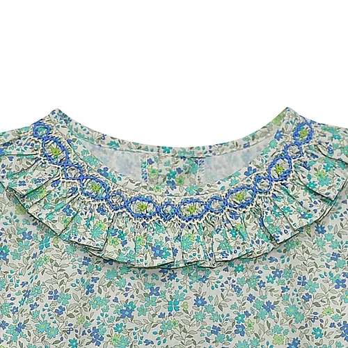 Zadie Bloomer Set-Blue Flower