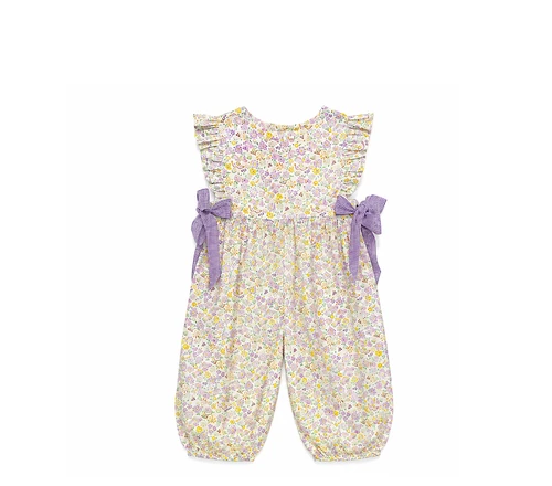 Abigail Long Romper-Mardi Gras