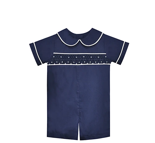 Williams Romper-Navy