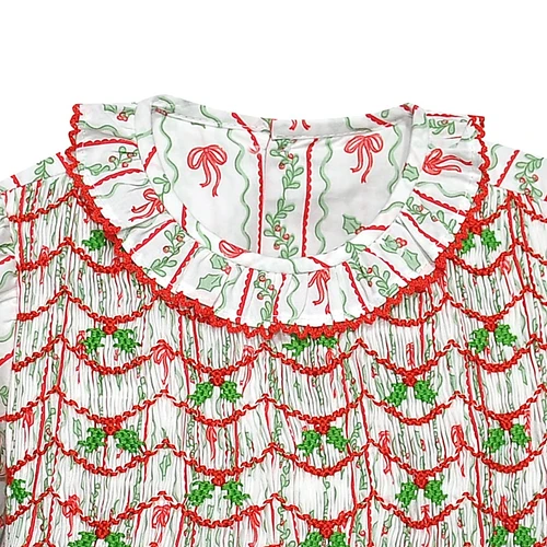 Juliette Dress-Bow & Berries