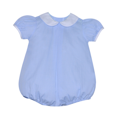 Sydney Blue Micro Gingham Girl Bubble - Remember Nguyen