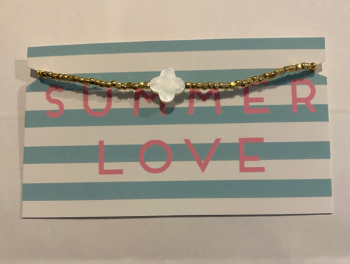SL Bracelet - Mother of Pearl Clover