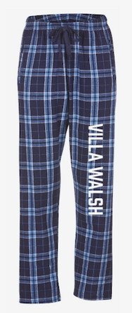 Flannel Pants - Navy/Columbia