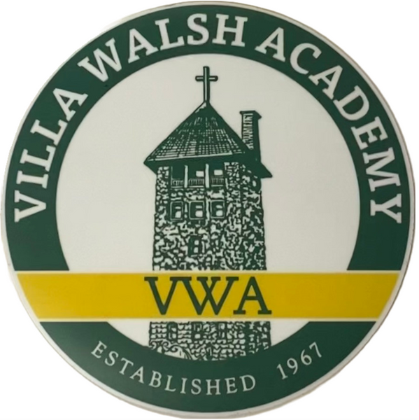 Round VWA Car Magnet