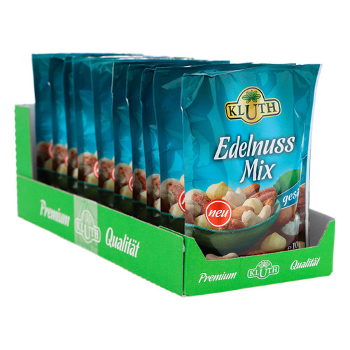 Kluth Edelnuss Mix 100gx10 salato