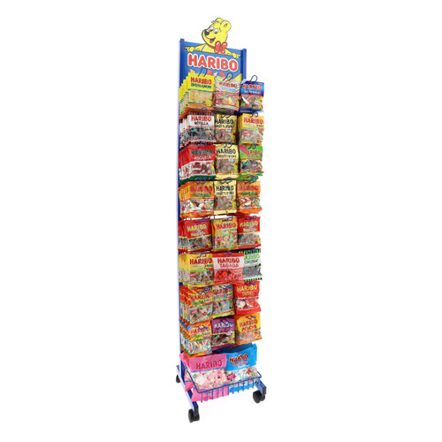 Haribo 100g x262 Caraibi assortito - Espositore