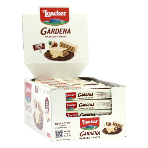 Loacker Gardena 38gx25 Hazelnut White
