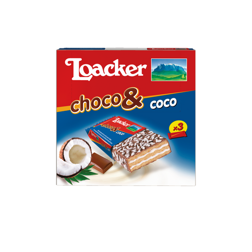 Loacker Choco + Coco 22gx3x10