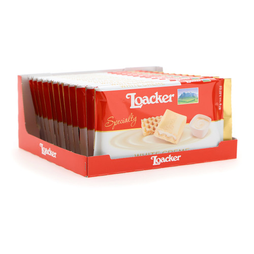 Loacker Cioccolato 87gx12 White Creme