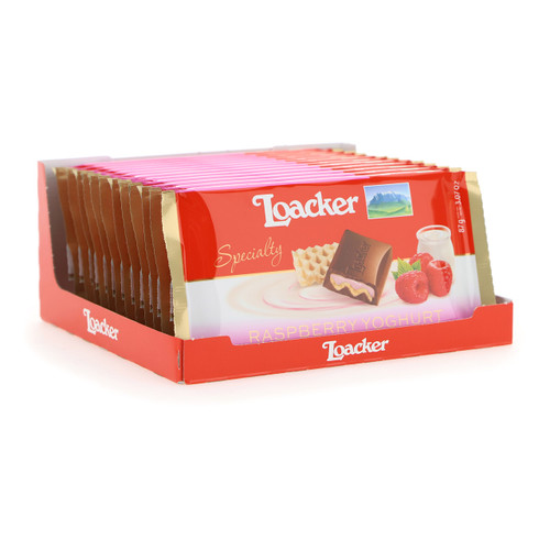 Loacker Cioccolato Specialty 87gx12 Raspberry Yoghurt