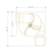 10' Spiral Tube Slide 10' Spiral Tube Slide