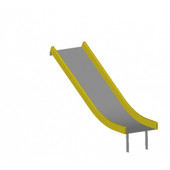 Stainless Steel Freestanding Straight Slide Stainless Steel Freestanding Straight Slide