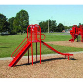 Stainless Steel Freestanding Wave Slide Stainless Steel Freestanding Wave Slide