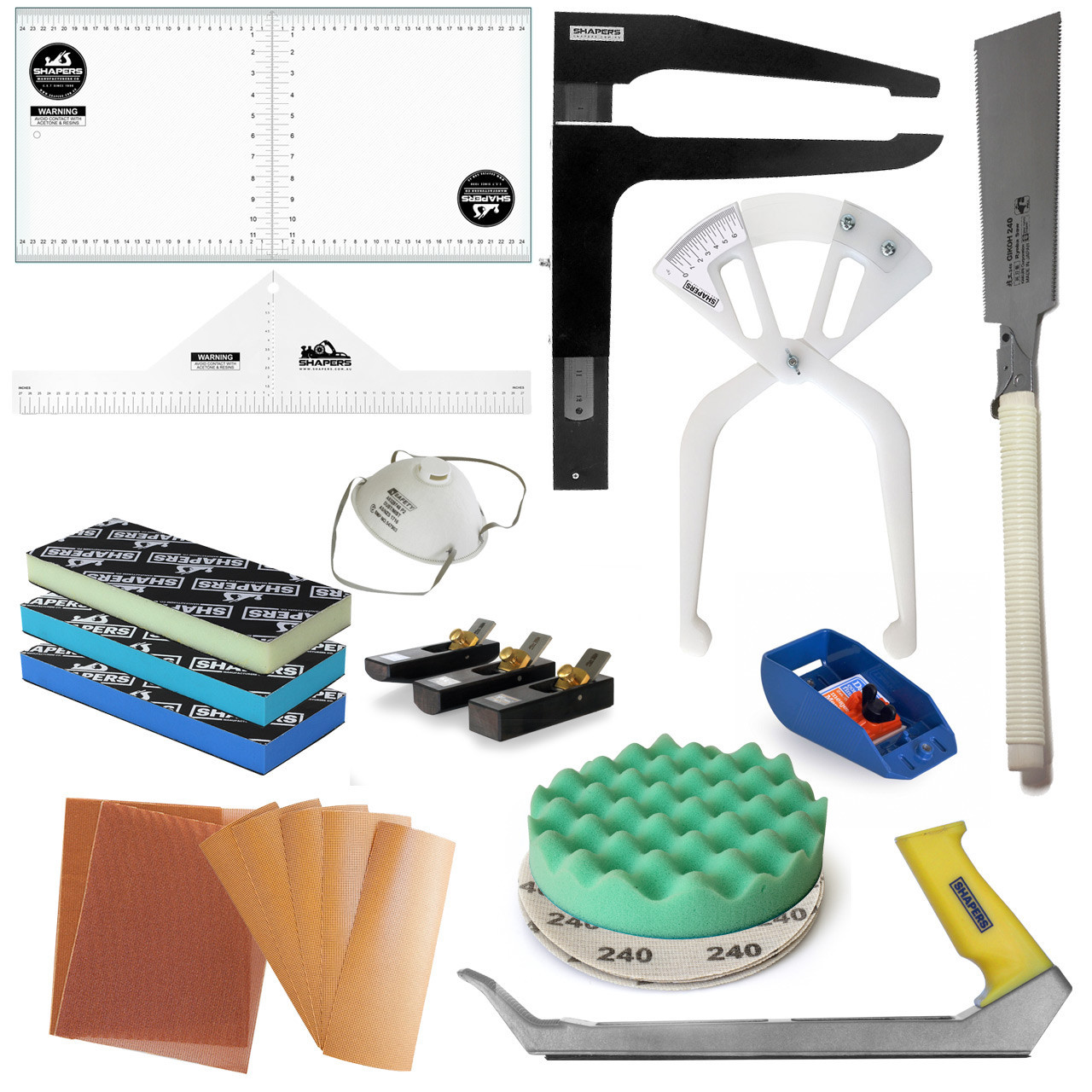 Master Surfboard Shaping Tool Kit By Shapers®