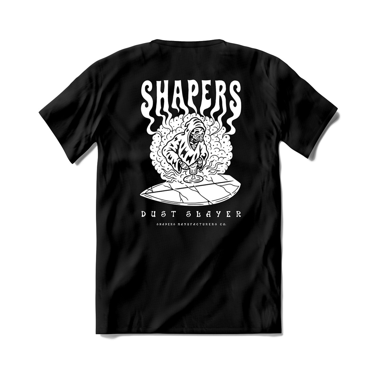 T-Shirt - Dust Slayer - Black - Shapers Surf Co