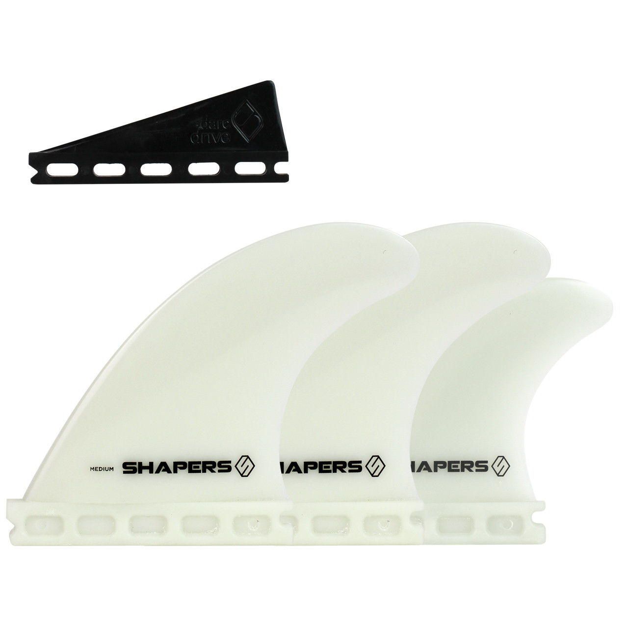 Fibreflex Tri Quad Fin Set - Medium | Futures Compatible