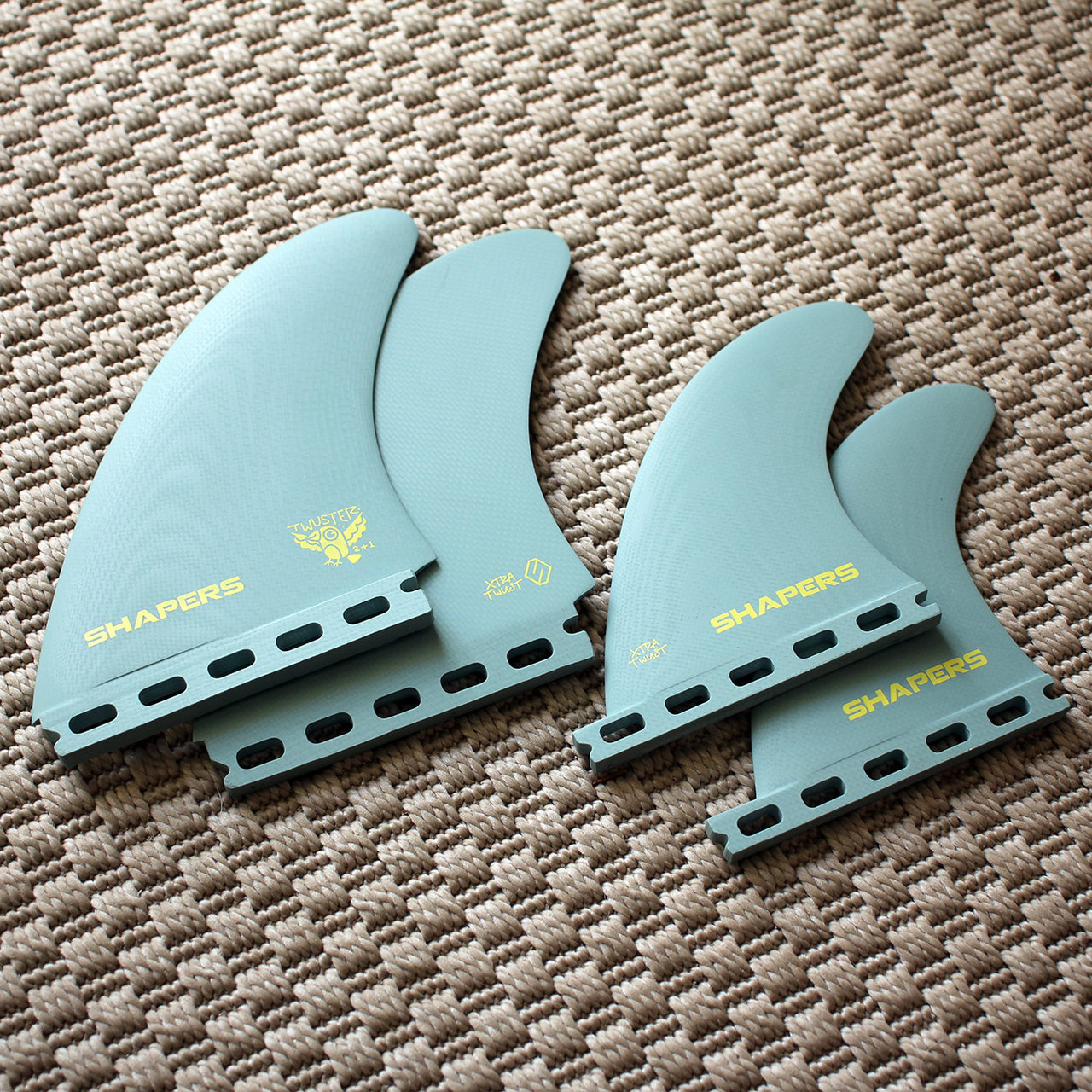 Twuster XTRA 2+1 Twin Fin Set - Seafoam | Futures Compatible