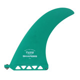 9" Flow Series Longboard Fin - Aqua Marine