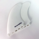 5.70" Woo Twin Fin - White
