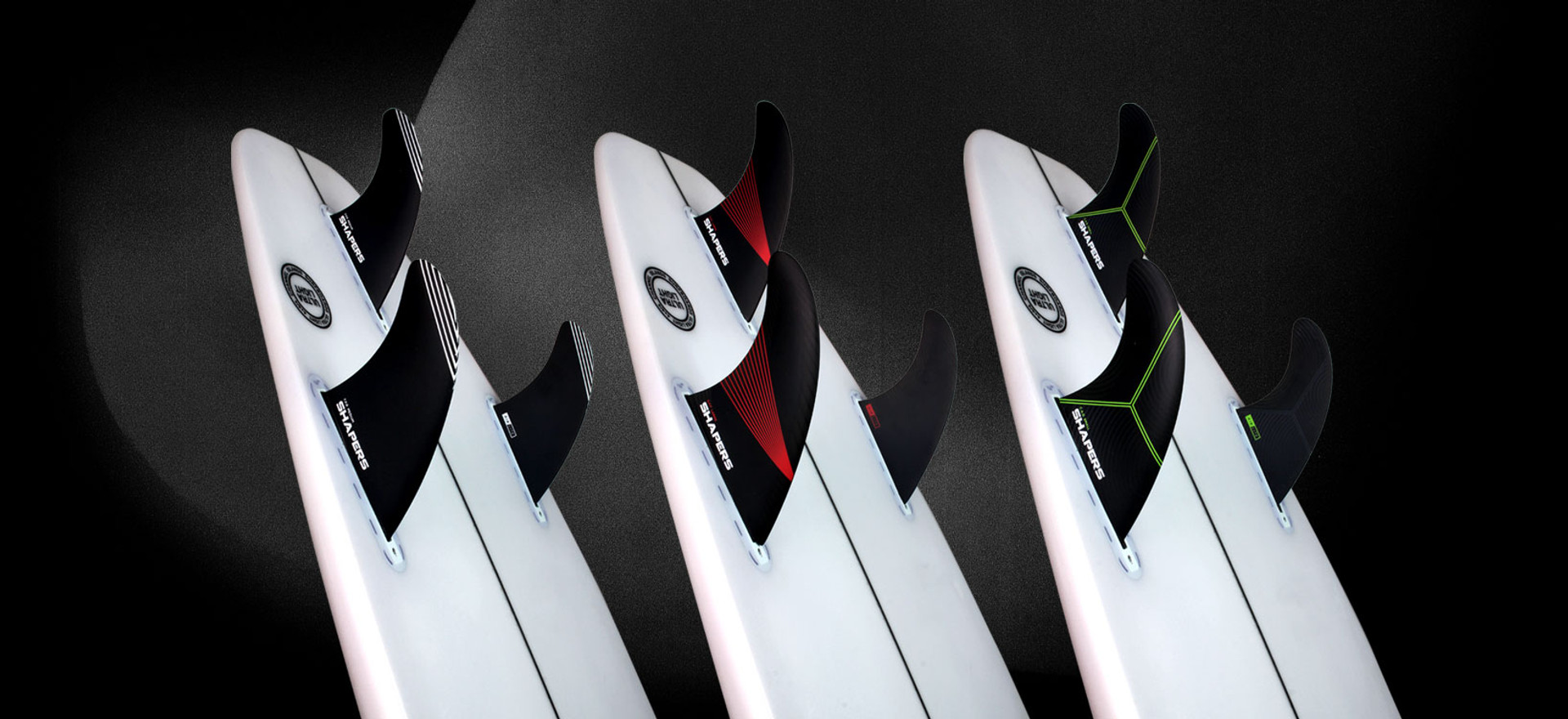 Shapers - Leading Fins, Traction Pads, Leashes & Accessories