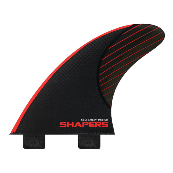 Medium Thruster Fins For Surfboards | Dual Tab | Shapers Fins