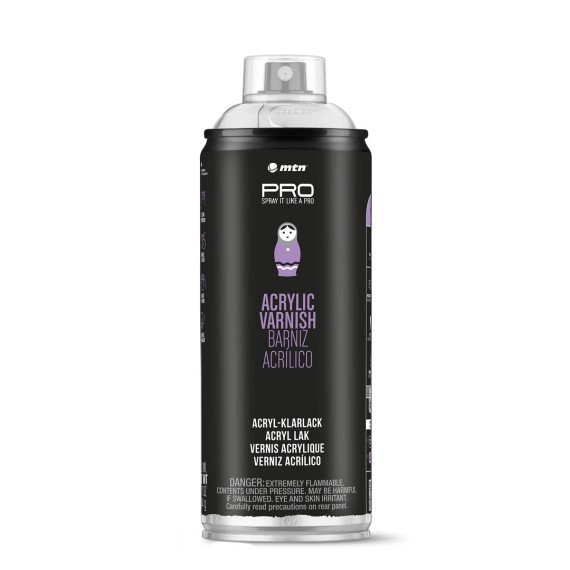 400ml Spray - Matt Acrylic Varnish