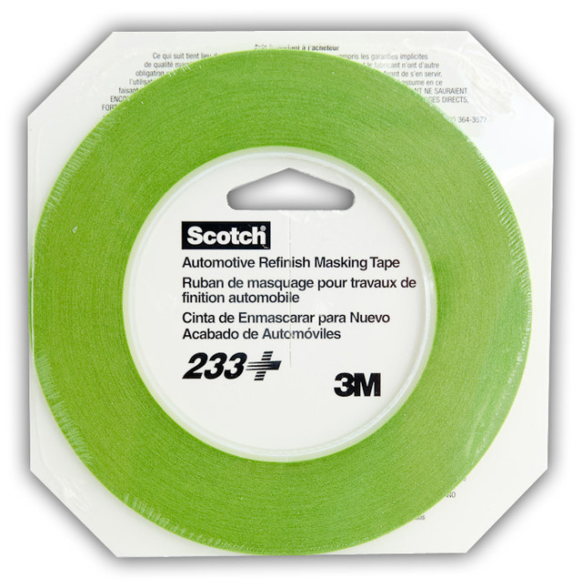 3M: 233 High Temp Resin Tape 3mm (1/8)