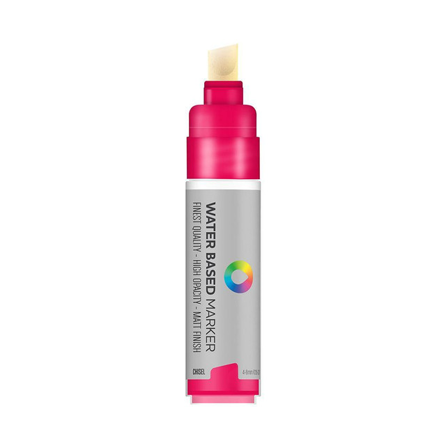 Water Based 8.0mm Chisel tip Marker - Quinacridone Magenta