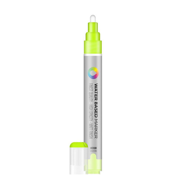 Water Based 5.0mm Marker - Brilliant Yellow Green