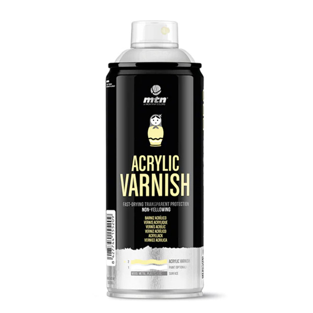 400ml Spray - Matt Acrylic Varnish 