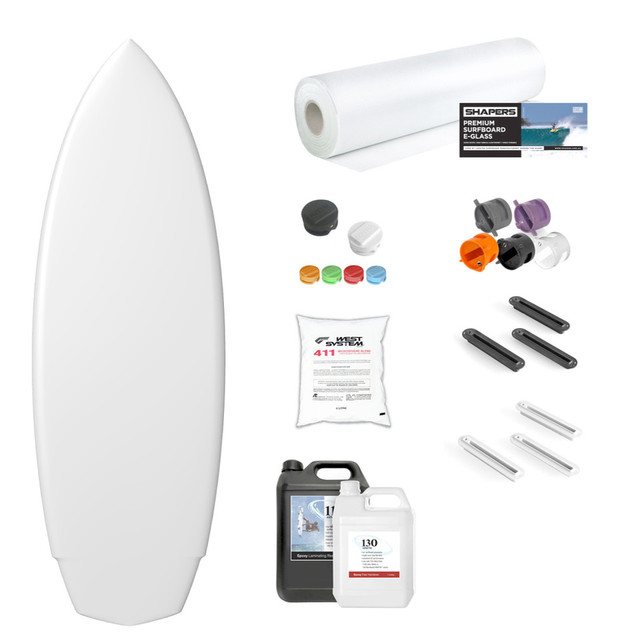 Machine Shape Blank and Material Kit: EPS WAKE BOARD