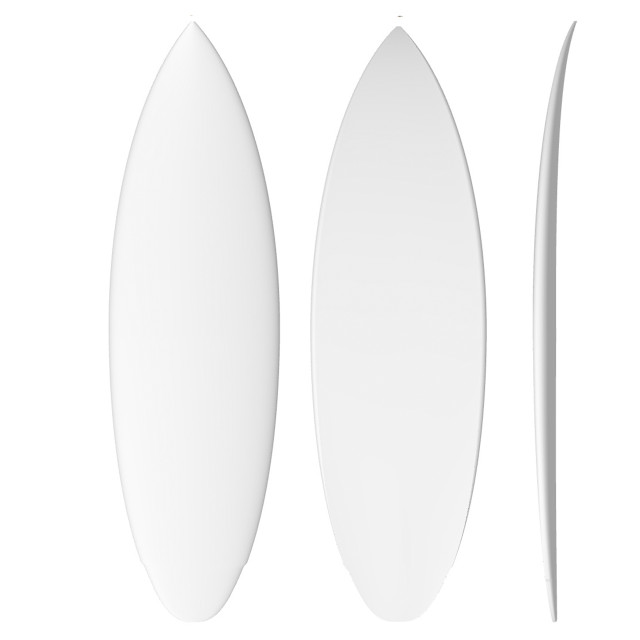 EPS Stringerless Flyer: Machine Shaped Surfboard Blank