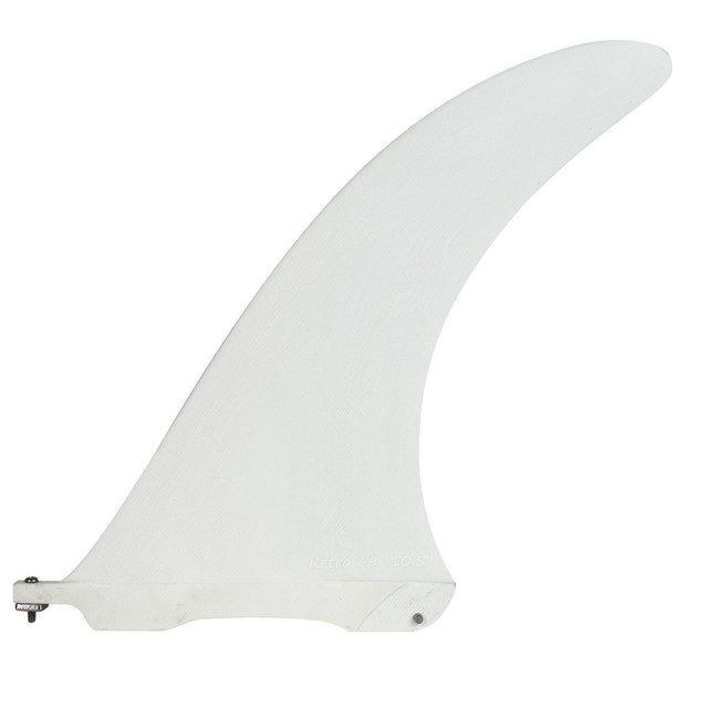 SALE: 10.5" Retro 69  Box Fin -White