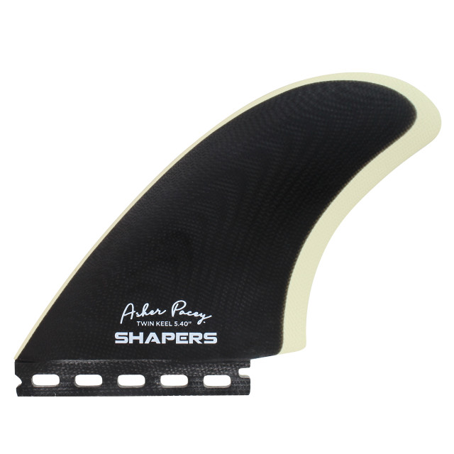 Shapers Twin Keel サーフボードフィン Asher Pacey 5.40