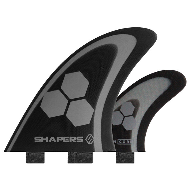 AM Core Series Twin Fin Set - Black Grey