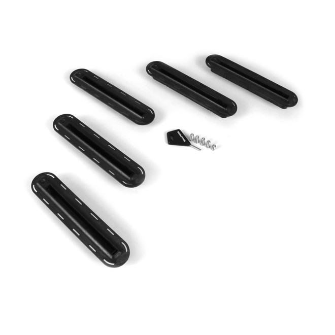 Single Tab Box - Five Fin Set Black