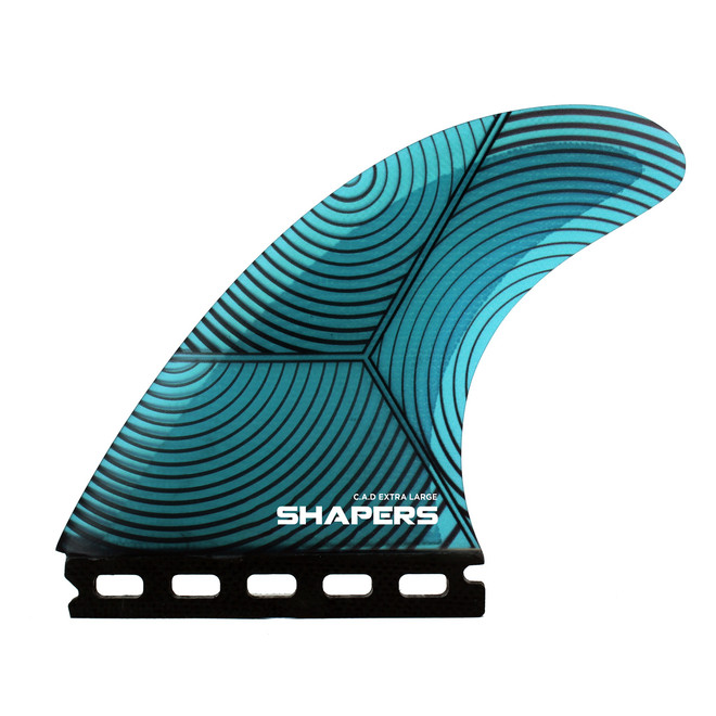 SHAPERS CORE サーフボードフィンセット THRUSTER C.A.D Air-Lite Thruster Fin Set - XL | Futures Compatible