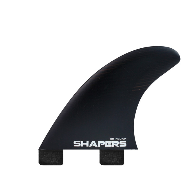 SHAPERS AIR LITE サーフボードフィン QR AirLite - Quad Rear Fin Set - Medium | FCS Compatible | Shapers