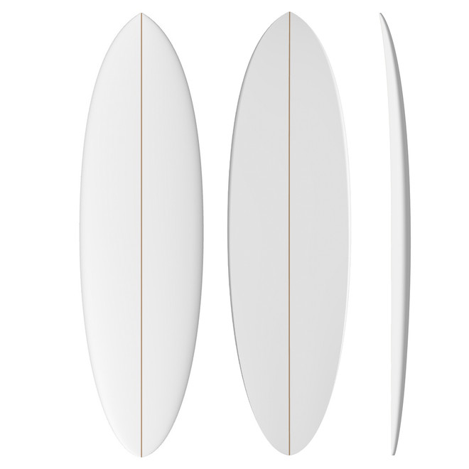 Pin Head: PU Machine Shaped Surfboard Blank